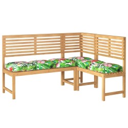 Coussins Pallet pour assise 6 pcs Tropical Jungle 40x40x8 cm en tissu Oxford. 