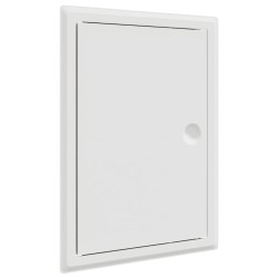 Panneau d'Accès Blanc 20 x 30 cm acier 