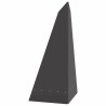 Brasero Pyramidal 58x36x100 cm en Acier Résistant aux Intempéries 