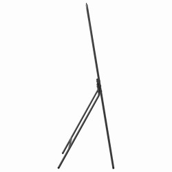 Porte-vêtements Noir Métal Standard Pliant Porte-vêtements 