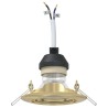 Luminaires encastrés 24 pièces Ronde GU10 Or Ø90 mm Acier 