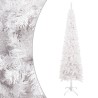 Sapin de Noël étroit Blanc 120 cm 