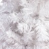 Sapin de Noël étroit Blanc 120 cm 