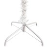 Sapin de Noël étroit Blanc 120 cm 