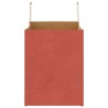Sacs en papier 50 pcs avec poignées rouge 32x22x28 cm 