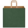 Sacs en papier 50 pcs avec poignées vert 32x22x28 cm 