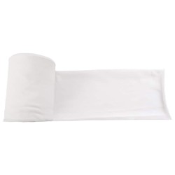 Rouleau de tissu bricolage en polyester Blanc Polyester Moyen 