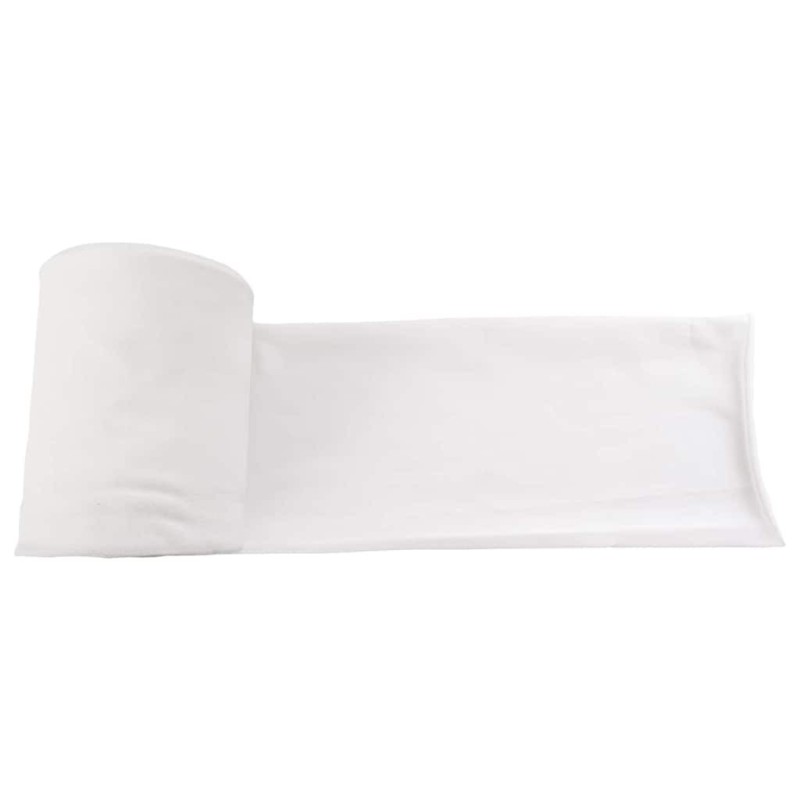 Rouleau de tissu bricolage en polyester Blanc Polyester Moyen 