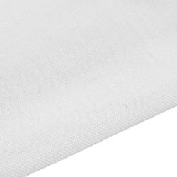 Rouleau de tissu bricolage en polyester Blanc Polyester Moyen 