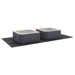 Couverture de Piscine Rectangulaire Noir Polyéthylène 500 x 250 cm 