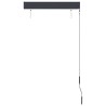 Store roulant d'extérieur 80x250 cm Blanc et orange 