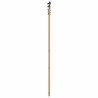Porte coulissante avec quincaillerie 73,5x198,5 cm en bois massif de pin 
