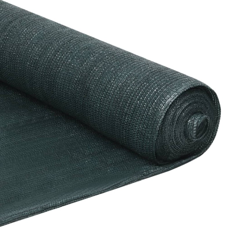 Filet brise-vue PEHD 2 x 10 m Vert 