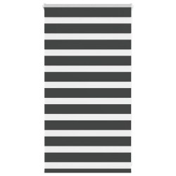 Store zèbre noir 90x100 cm largeur du tissu 85,9 cm polyester 
