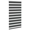 Store zèbre noir 90x100 cm largeur du tissu 85,9 cm polyester 