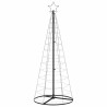 Sapin de Noël à LED 200 LED blanc froid 182 cm 
