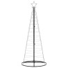 Sapin de Noël à LED 200 LED blanc froid 182 cm 
