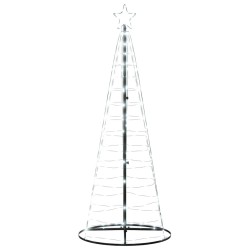 Sapin de Noël à LED 200 LED blanc froid 182 cm 