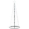 Sapin de Noël à LED 200 LED blanc froid 182 cm 