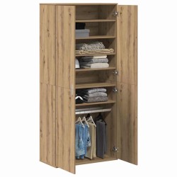 Haut de meuble Artisan Chêne 80x39x178 cm Bois d'ingénierie 