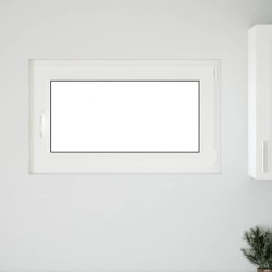 Fenêtre de sous-sol« RISOR » 100 x 70 cm oscillo-battante DIN droite anthracite 