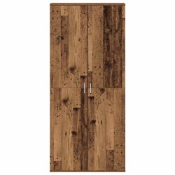 Highboard Bois Vieilli 80x39x178 cm 