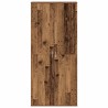 Highboard Bois Vieilli 80x39x178 cm 