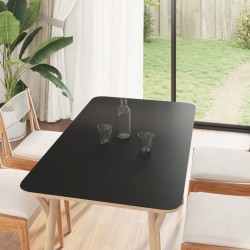 Autocollant auto-adhésif pour meuble noir mat 90x500 cm PVC 
