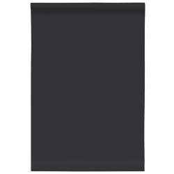 Autocollant auto-adhésif pour meuble noir mat 90x500 cm PVC 