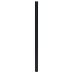 Autocollant auto-adhésif pour meuble noir mat 90x500 cm PVC 