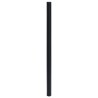 Autocollant auto-adhésif pour meuble noir mat 90x500 cm PVC 