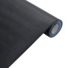 Autocollant auto-adhésif pour meuble noir mat 90x500 cm PVC 