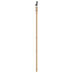 Porte Coulissante avec Ensemble de Matériel 78x202 cm Bois de Pin Massif 