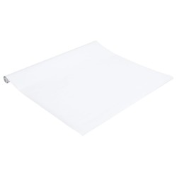 Autocollant auto-adhésif pour meuble blanc mat 90x500 cm PVC 
