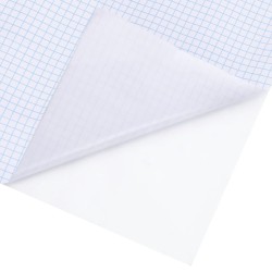 Autocollant auto-adhésif pour meuble blanc mat 90x500 cm PVC 