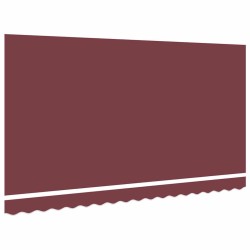 Tissu de remplacement pour auvent , cadre 4x2 m, Bourgogne 