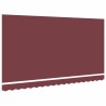 Tissu de remplacement pour auvent , cadre 4x2 m, Bourgogne 