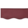 Tissu de remplacement pour auvent , cadre 4x2 m, Bourgogne 