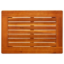 Table basse de jardin 50x35x36 cm Bois solide d'acacia 