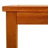 Table basse de jardin 50x35x36 cm Bois solide d'acacia 