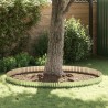 bordures de jardin 20 cm x 10 m en acier galvanisé flexible et ondulé 