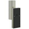 Applique Murale Extérieure Acier Inoxydable Argent IP44 