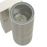 Applique Murale Extérieure Acier Inoxydable Argent IP44 