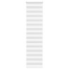 Store zèbre blanc 60x200 cm largeur du tissu 55,9 cm polyester 