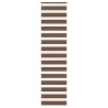 Store zèbre marron 60x200 cm largeur du tissu 55,9 cm polyester 