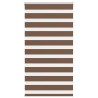 Store zèbre marron 70x150 cm largeur du tissu 65,9 cm polyester 