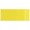 Écran de cuisine Jaune 100x40x0.6 cm Verre trempé 