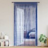 Rideau en fils 2 pcs 100 x 250 cm Bleu 