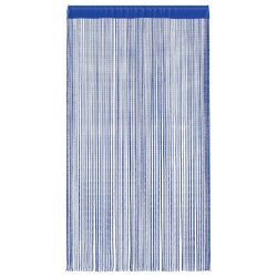 Rideau en fils 2 pcs 100 x 250 cm Bleu 