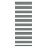 Store zèbre gris foncé largeur du tissu 60,9 cm polyester 